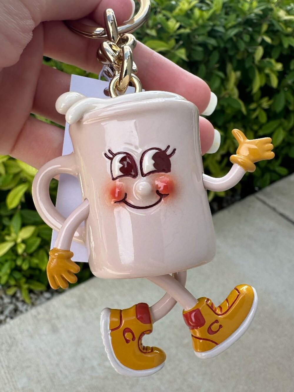 Coach Coffee Shop Lil Miss Jo Bag Charm